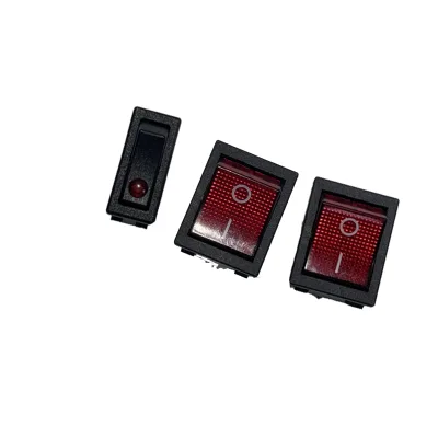 High Quality 220V KCD4-Pin Plastic Rocker Switch Universal Power Button for Electric Oven Electronic Accessory