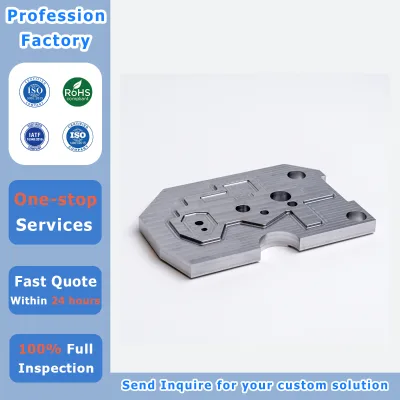 High Precision CNC Metal Processing Aluminum Mold Base Plate for Electronic Components