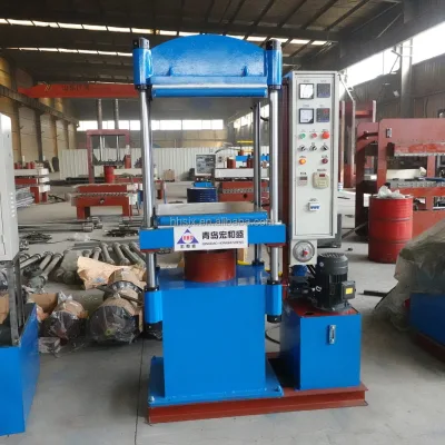 50T Automatic Silicone Keyboard Making Machine Rubber Key Chain Molding Vulcanizing Press Machine