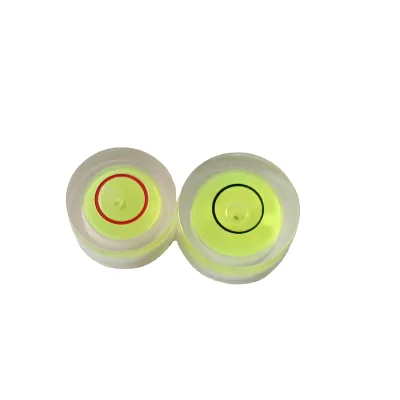 Fast Shipping Yellow Liquid Scope Bubble Level Round