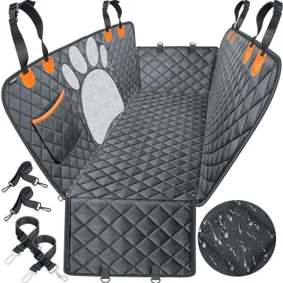 Waterproof Fordable Seat Protector Hammock Pets Dog Car Seat Cover Pet Backseat Cover