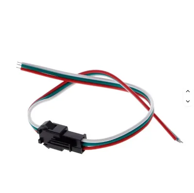 LED Strip Lighting Accessories Plastic Pigtail Plug