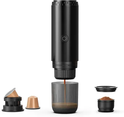 Home Use Espresso Coffee Machine Maker 3 in 1 Travel Mini Capsule Espresso Coffee Machine Portable Coffee Maker