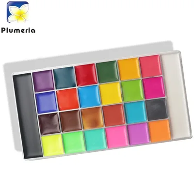 Wholesale Multiple Colors Waterbase Face Body Paint Palette Facepainting Cream Wetliner