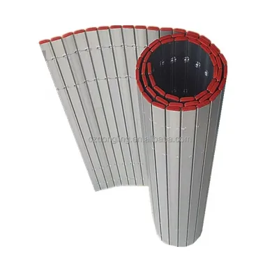 Armored Apron Rollers Bellows Cover Flexible Roll up Bellows Rolling Curtain