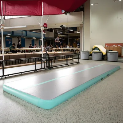 Huayue Factory Custom High Quality Waterproof PVC Material Inflatable Air Track Gymnastic for Sale
