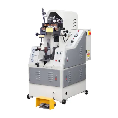 Hydraulic Automatic Heel Seat Lasting Machine with Motor & Bearing 2HP Power 2500 Pairs/8 Hr Capacity Shoes Making Machinery