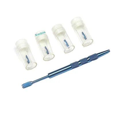 Brand New Fue Punch Hair Transplant Sapphire Ophthalmic Knives Punta De Zafiro Para