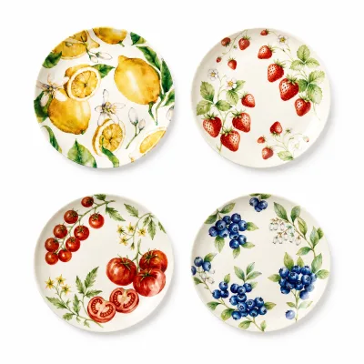Custom Pattern Tableware Plates with Custom Packaging | High-Temperature Process, Microwave & Dishwasher Safe