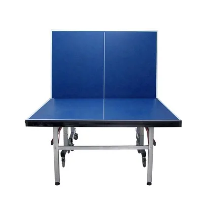 Adjustable Aluminium Table Facilities Equipment Fiberglass Any Table Play Cheap Custom Black Ping-pong 25mm Tennis Table