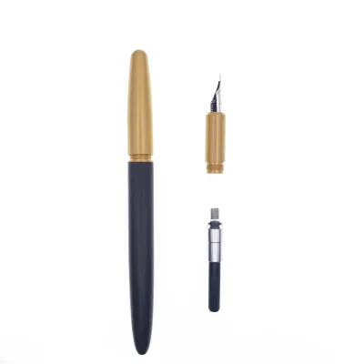 Hot Sales Smooth Water Outflow Legible Handwriting Fountain Pen with Ink Universal Feeder