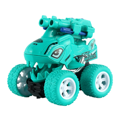 Friction Vehicle Mini Cars Toys Plastic Carton Shark Toy Car for Child Deformation Monster Truck Car Launcher Toy