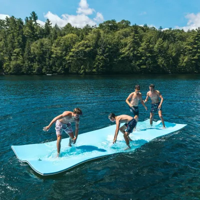 3 Layers 270*90*3.3cm High Density Custom Pool Float for Boats Can Print Logo