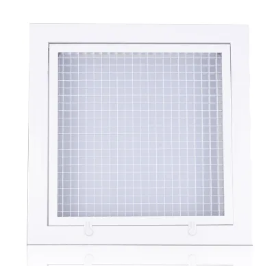 Cube Core Eggcrate Return Air Grille - Aluminum