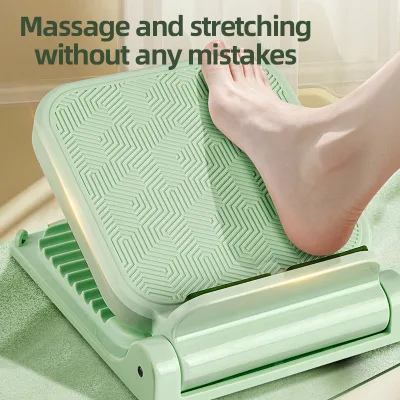 Adjustable Non-Slip Plastic Comprehensive Fitness Exercise Yoga Stretch Board Step Platforms Balance Board Foot Stretcher Tool