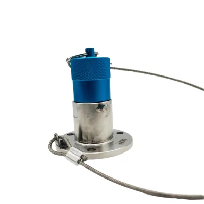 DHK-10 Cryogenic Reclaiming Receptacle for Backing Gas LNG Fill Nozzle for Dewar tank