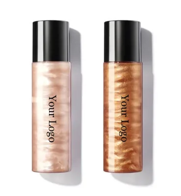 Hot Selling Shimmer Body Face Highlighter Private Label Shimmer Waterproof Makeup Liquid Highlighter Spray