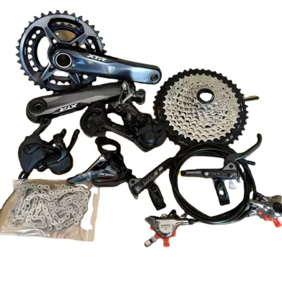 SHIMAMO XTR M9100 M9120 Groupset 24 Speed CS-M9100 10-45T 12speed Brake Crankset Cassette for Mountain Bike MTB
