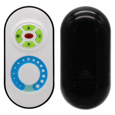 5 Keys 2.4G Touch Screen Remote Controller Colorful LED Lights Wireless Control