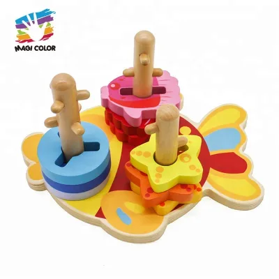 Montessori Wooden Shape Sorter - Early Educational Sorting Toy for Babies W13D178