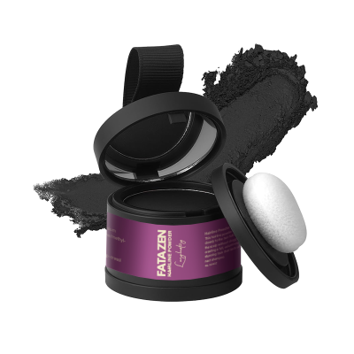 FATAZEN Hair Care Hairline Powder Color for Hair Shadow Black Cover Conceals Loss Long Lasting Hairline Powder Waterproof