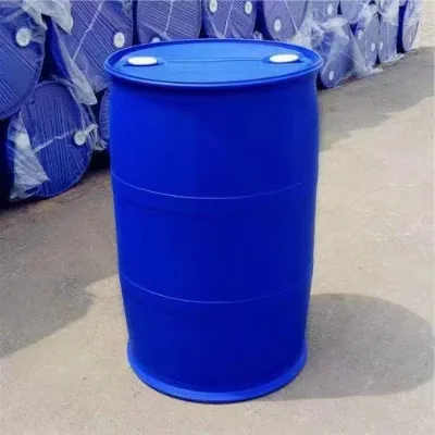 Good Price 200L Plastic Drum Blue HDPE Chemical Barrel 200 Litre/KG Blow Molding Bucket Double Lid 55 Gallon