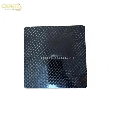 Colored 3K Twill Carbon Fiber Plate Glossy Finish for Luxury Packaging & Digital Accessory Custom Shells