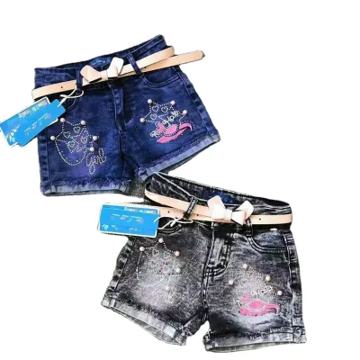 4.5 Dollar Model YQ177 Ages 3-9Years Toddler Skinny up Knee Kids Denim Wholesale Jeans for Girls