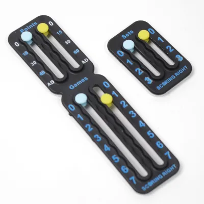 RacketPadel Score Keeper Score Board Low Price Plastic Pickleball Score Counter Easy-to-Mount Point Tracker for Recording Points