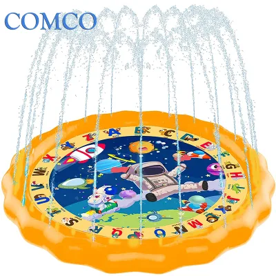 Hot Selling Space Wading Pool Splash Pad Sprinkler Play Mat for Games and Learning for Party