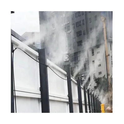 Factory Garden Atomizer Misting Cooling Dust Suppression System High Pressure Pump Machine