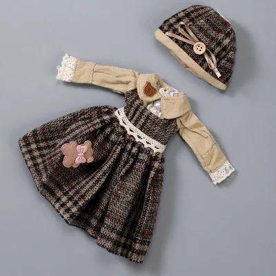 Cute 20/30cm Cotton Doll Clothes Macaron Cheap Suit Replacement for Plush Figure Toys for Dress up