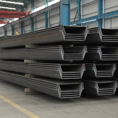 Cold Formed U Channel Steel Sheet Pile Q235B Q345B Lightweight Interlocking for Temporary Shoring and Trench Support