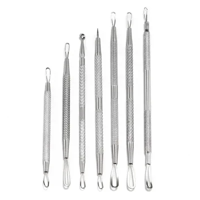 Wholesale Stainless Steel Pimple Tool Acne Needle Squeezer Acne Blackhead Extractor