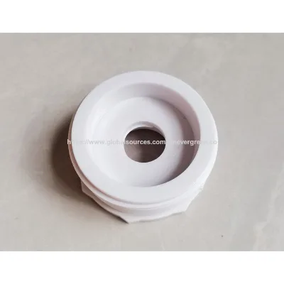 Plastic connector for tank, plastic pipe connector