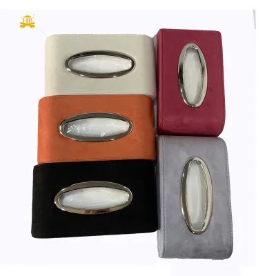 Luxury Car Storage Wholesale Tissue Box Tissue Paper Boxes Holder Cover