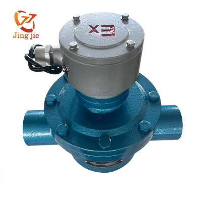 LC13 Threaded Connection Carbon Steel Oval Gear Flow Meter PD Flowmeter High Viscosity Liquid Water Fuel Oil Lubricant OEM