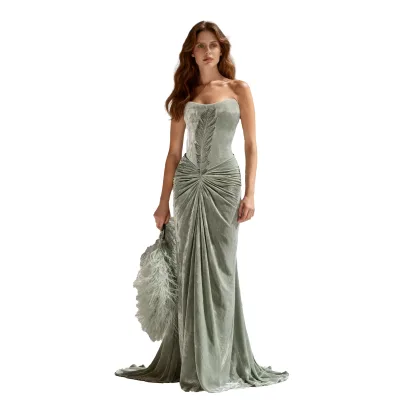 Elegant Plus Size Ball Gown Sequin Tulle Applique Lace Flower Ruffles Princess Silhouette for Parties Weddings Lace-up for