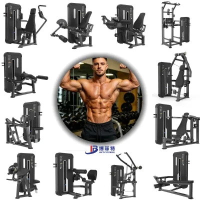 Professional Weight Stack Machine Series BFT Commercial Pin Loaded Strength Equipment Set for Fitness Center Opening