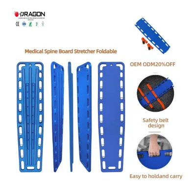 Dragon CE Certified Customized Best Floating Spine Board Manual for Patient Transport Portable Multifunctional Rescue Stretcher