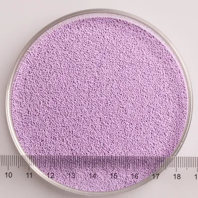 PELLETS Silicalets H Purple Scrubbing Particles for Cosmetic
