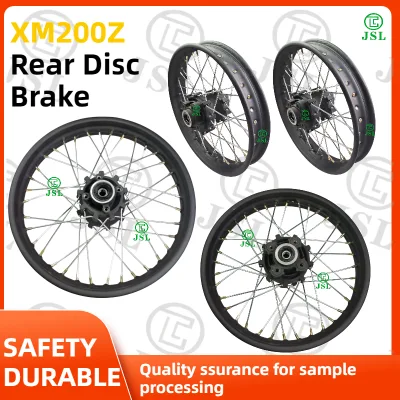 XM200Z Rear Wheel with Disc Brake 2.15-17 Motorcycle Rear Disc Brake Hub Assembly Brake Component