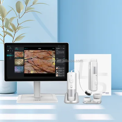 Trichoscopy Scalp Hair Analyzer Desktop Camera with WiFi AI Intelligence Detection 2026 New Design & Technology