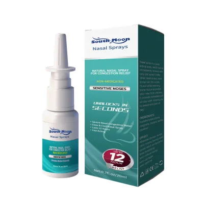 South Moon Nose Spray Relieves Nasal Congestion Runny Nose, Nasal Discomfort and Nasal Cleaning Spray