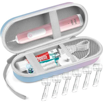 Wholesale Nylon Modern Minimalist Electric Toothbrush Storage Box Holder Portable Travel Organizer Protective Case Business Bag