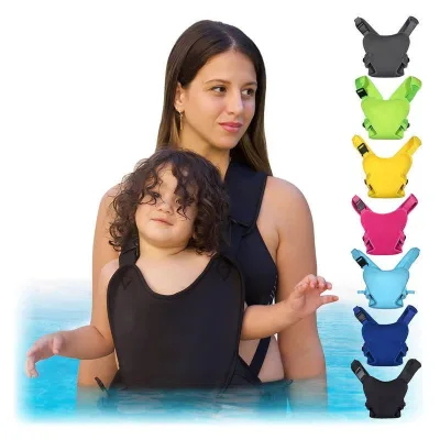 Swimming Baby Carrier Adjustable Waterproof Shoulder Strap Face-Forwarding Oversized Fit Fashion Lightweight Quick Dry 2-in-1