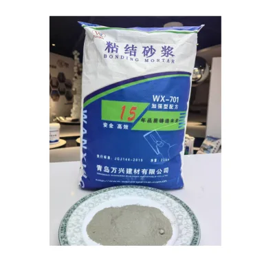 WANXING WX-701 Modern High Strength Exterior Cement Sand Mortar Tile Back Waterproof Construction Glue 25kg/bag