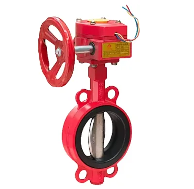 Factory Price Manual Cast Iron Stainless Steel Butterfly Valve 2-8inch Water Custom Size