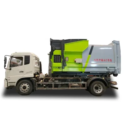 10000L Cubic Mobile Compressed Garbage Transfer Station Price