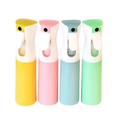 Barber Accessories Continuous Hair Plant Mister Spray Bottle PET Plastic Empty Mist Spray Bottle